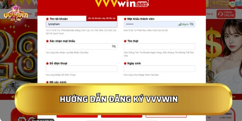 Hướng dẫn đăng ký VVVWin